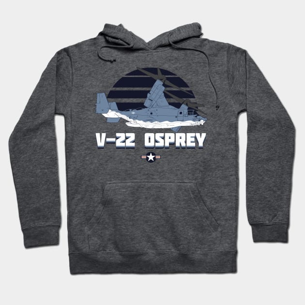 V-22 Osprey Hoodie by FAawRay